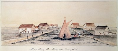 Main Street, Fort Gary by John Simpson